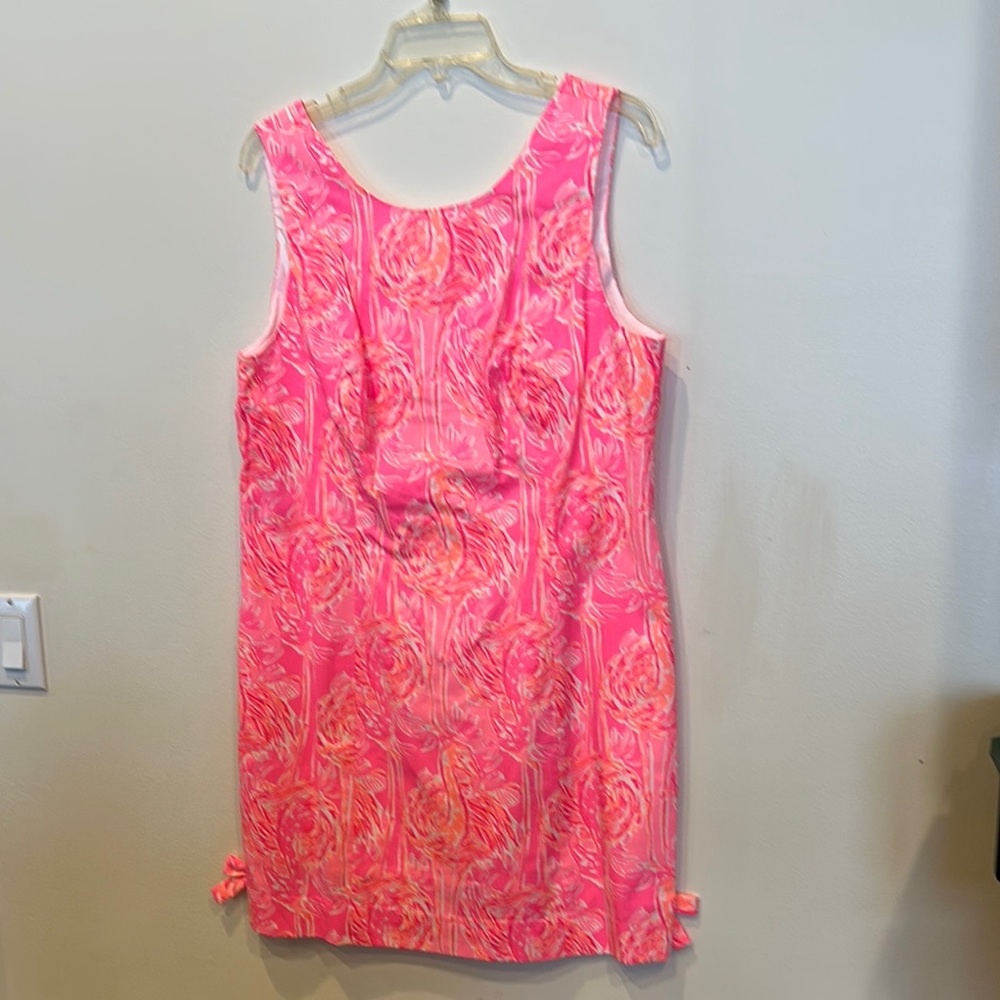 Lilly Pulitzer Pink Floral Sleeveless Dress-New, never worn